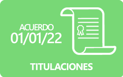 Titulación Acuerdo 010122